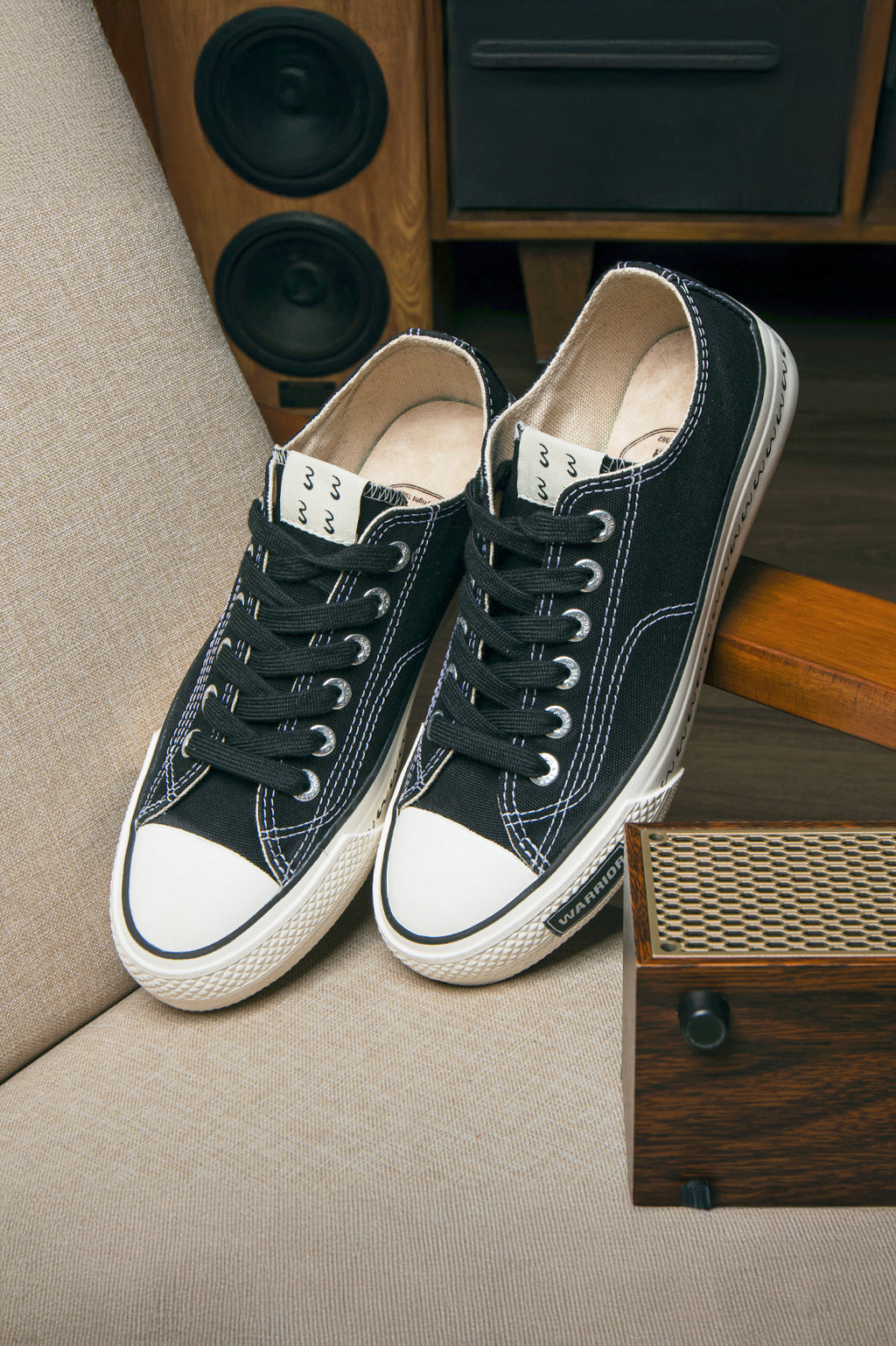 Warrior Stanford LC - Black White